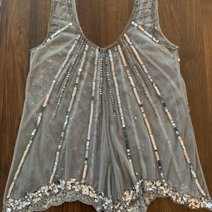 Sequinned Boutique Top